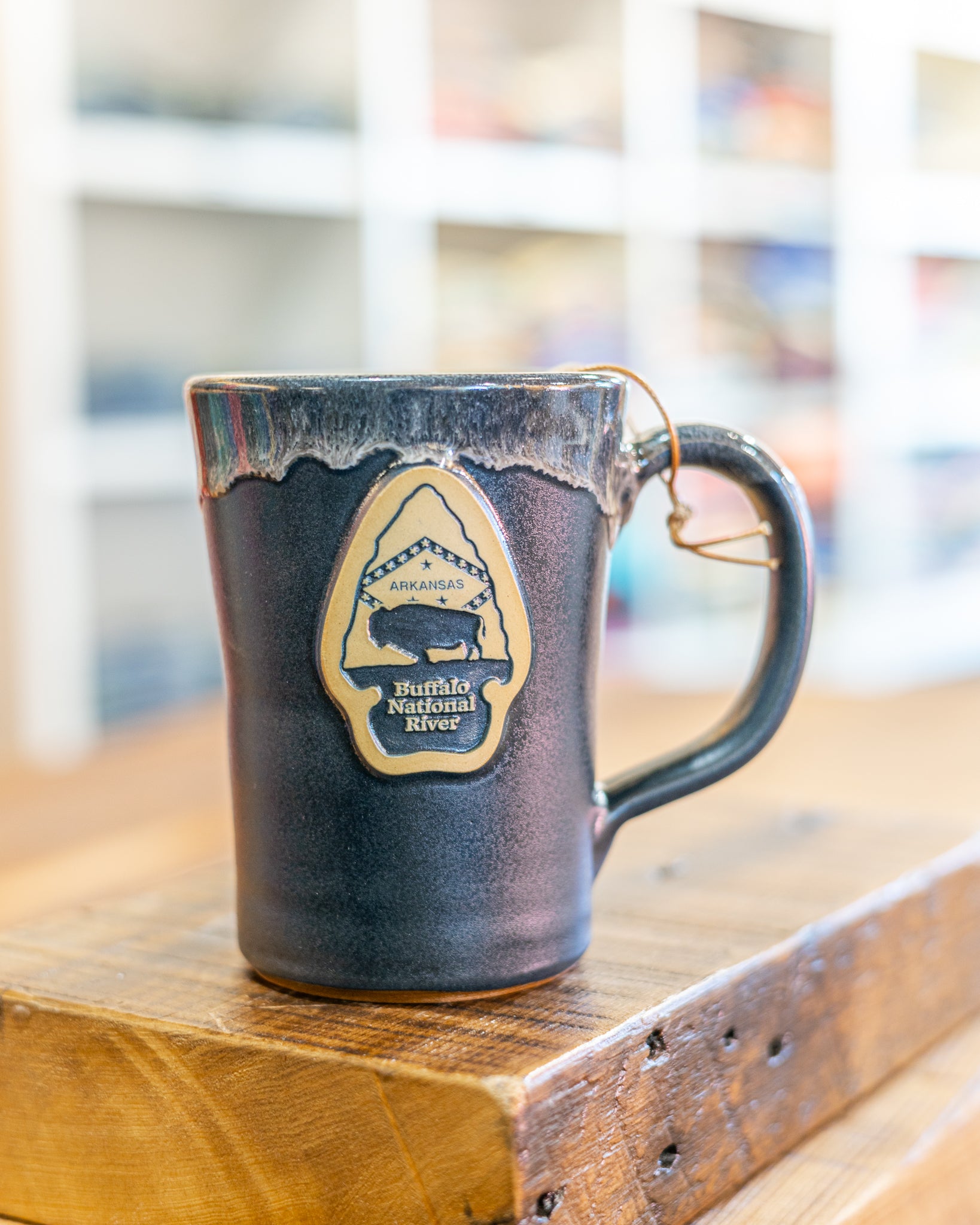 MUG AR FLAG AB MATTE BLK