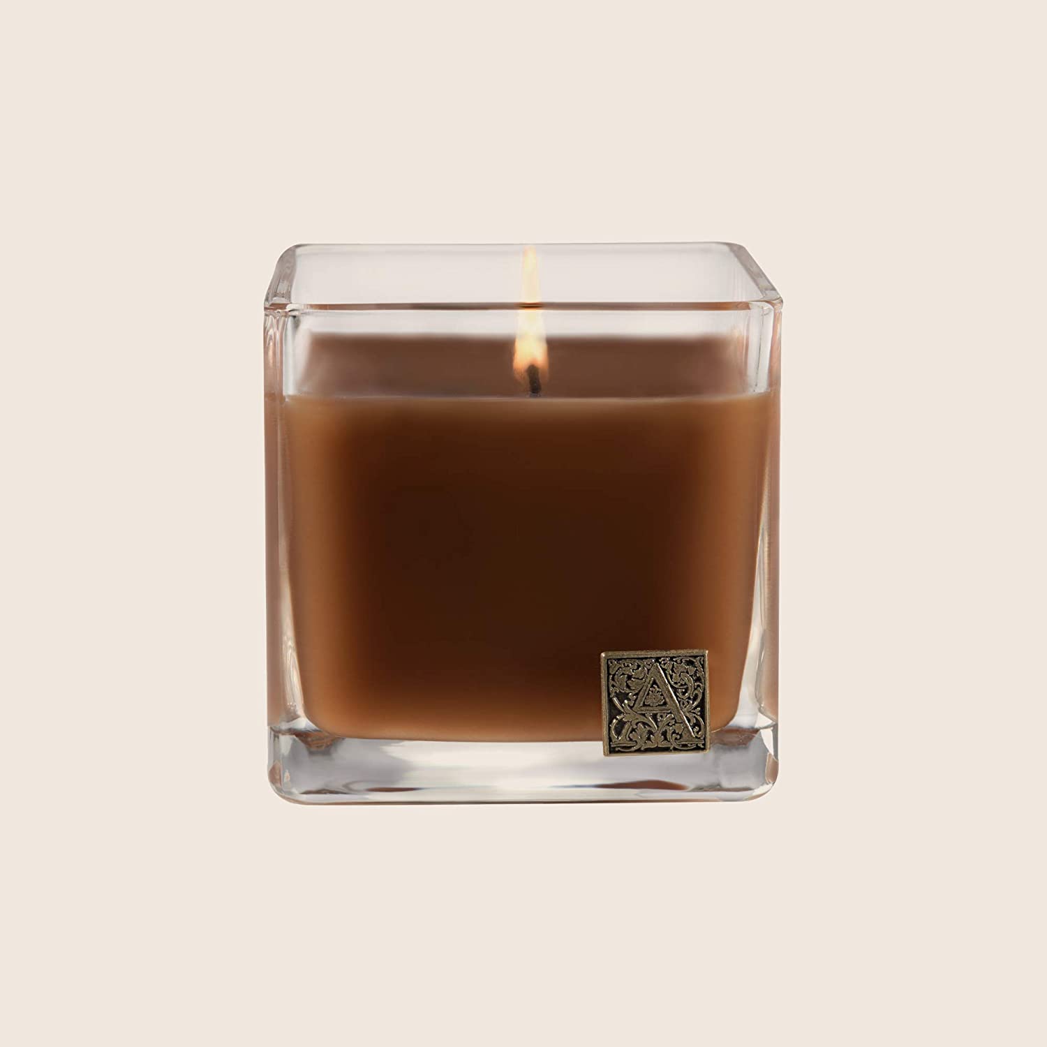 Cinnamon Cider- Cube Glass Candle