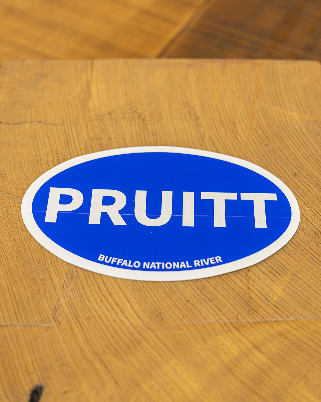 OVAL STICKER PRUITT