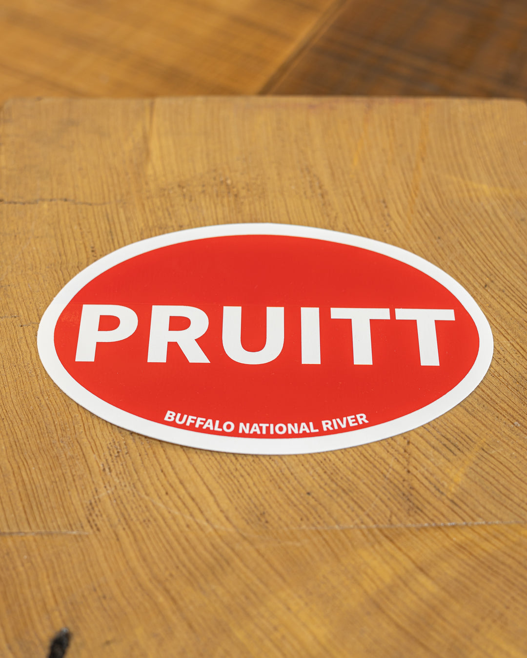 OVAL STICKER PRUITT