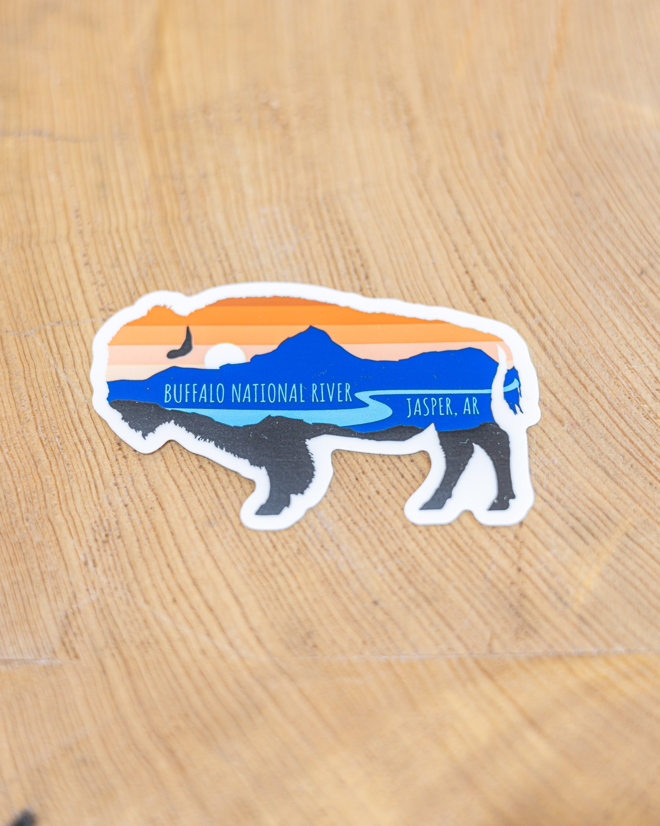 COLOR BUFFALO STICKER