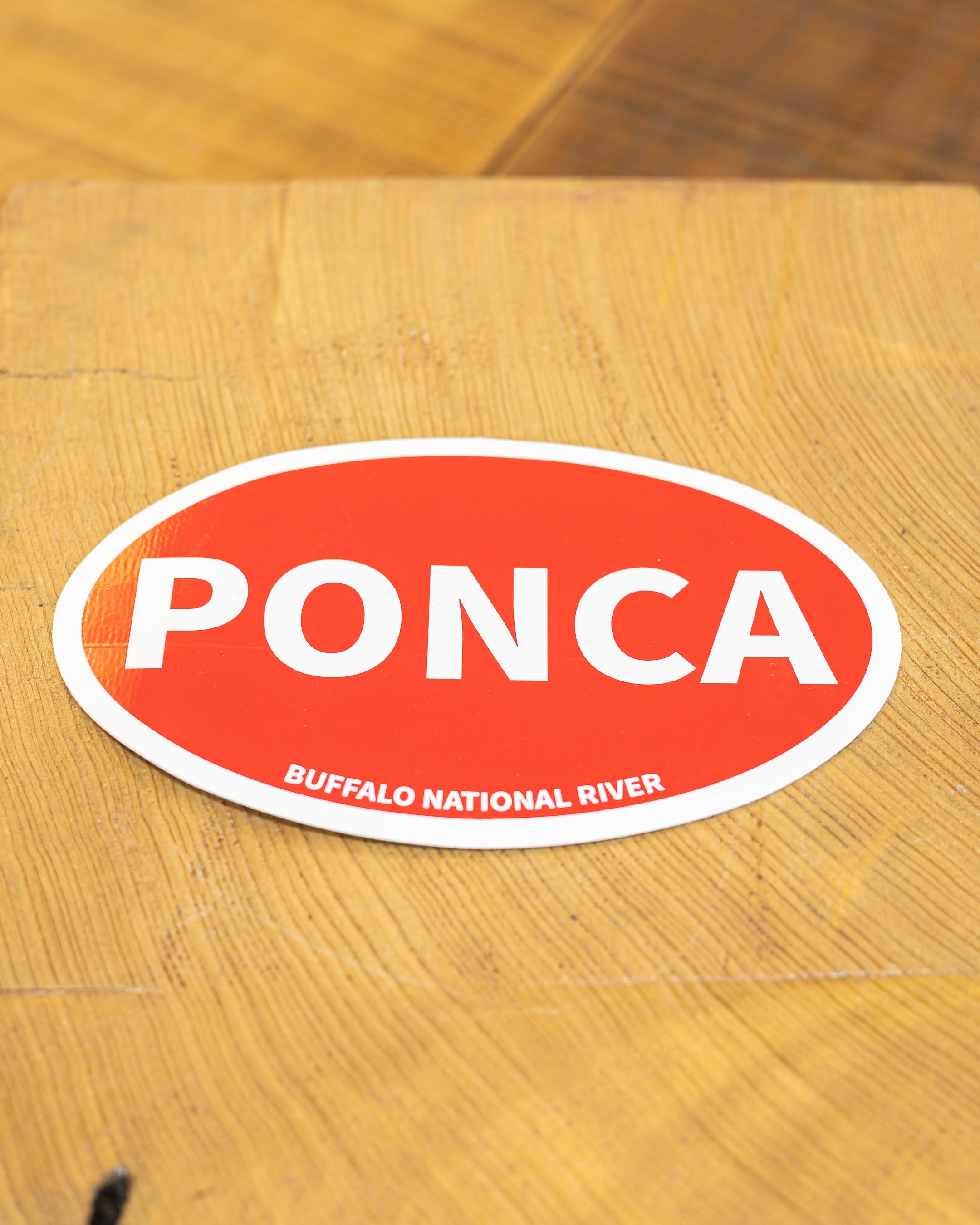 OVAL STICKER PONCA