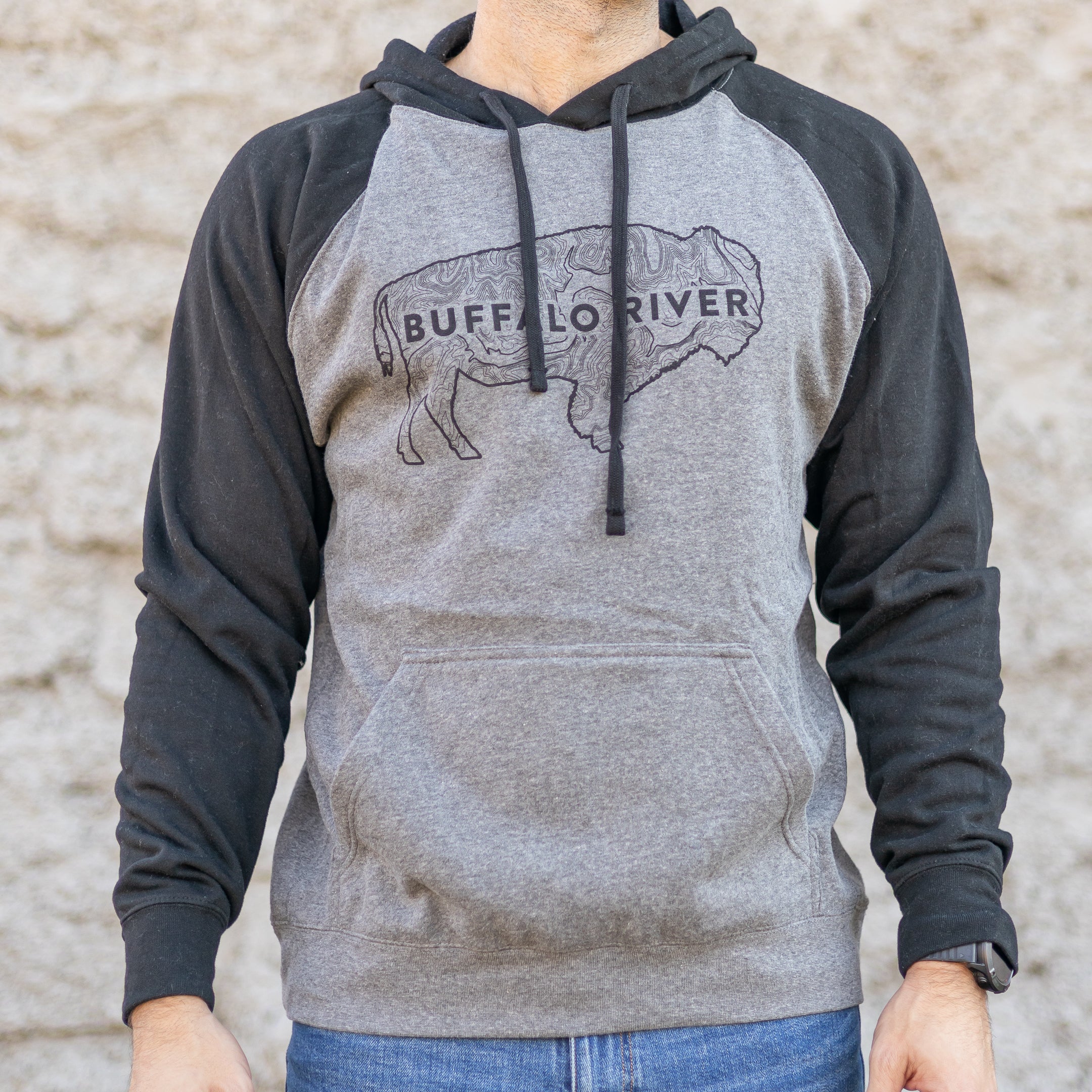TOPO N/BLACK HOOD